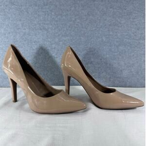 BCBGeneration Classic Pointy Toe Pump Heidi Shell Women’s sz 9.5
